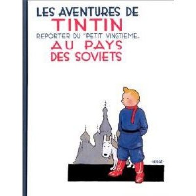 Affiche Tintin chez les Soviets